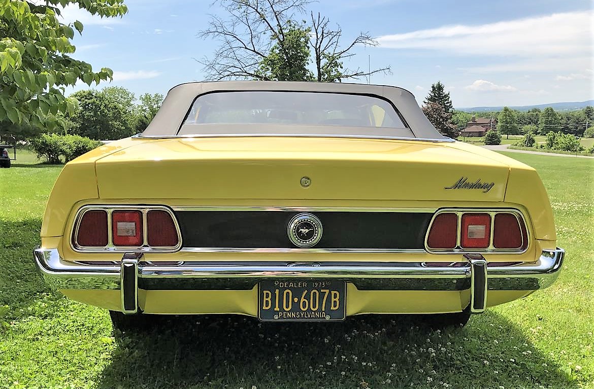 mustang, Pick of the Day: 1973 Ford Mustang convertible with insanely low mileage, ClassicCars.com Journal